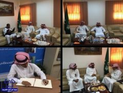 المدرب / محمد المعيقل في ضيافة ثانوية الأمير سلمان بن محمد بالدلم