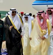 بالصور:وزراء خارجية دول مجلس التعاون يصلون الرياض