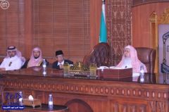 مفتي عام المملكة يلتقي 40 قاضيًا من إندونيسيا