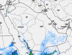 المسند: استمرار الحالة المطرية على بعض مناطق المملكة