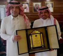 رئيس نادي #الشعلة يشكر المهندس أحمد البكيري لرعاية مسابقة القرآن الكريم