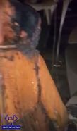 بالفيديو.. شاحن جوال يشعل النار في سيارة مواطن ويتسبب بإتلافها