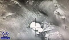 فيديو يوثق لحظة استهداف مقاتلات التحالف لتحركات ميليشات الحوثيين بالقرب من الحدود