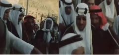 فيديو ملون للملك سعود خلال تفقده أعمال المرحلة الأولى من توسعة المسجد الحرام