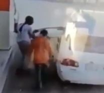 القبض على 3 أشخاص ظهروا في فيديو يخطفون عامل محطة وقود بجازان