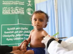 دعم سعودي بـ 4 ملايين دولار لعلاج سوء التغذية باليمن