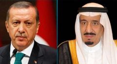 الرئيس أردوغان يعزي خادم الحرمين في وفاة الأمير بندر