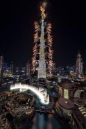 بالفيديو والصور.. دبي تحتفل بالعام الجديد “2020” بعروض مبهرة وألعاب نارية