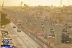 بالصور.. إنجاز 40% من أعمدة الجسور بالمسار السادس بـ”قطار الرياض”