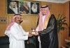 الدكتور الزهراني يستقبل الأمير عبدالإله بن عبدالرحمن في مكتبه اليوم
