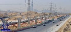 بالصور.. إنجاز 55% من أعمدة جسور قطار الرياض