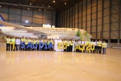 بالصور.. “الخطوط السعودية” تنهي تحديث أسطول طائرات A320 بتقنية الاتصالات الفضائية المتقدمة