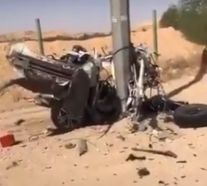 بالفيديو.. حـادث مروع يتسبب في انشطار مركبة إلى نصفين في الرياض