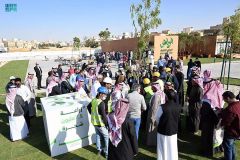 بـ623 ألف شجرة.. افتتاح فعالية تشجير حي العزيزية ضمن برنامج “الرياض الخضراء”