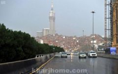 “الأرصاد” تصدر تنبيهاً متقدماً حول هطول أمطار متوسطة إلى غزيرة على مكة.. والدفاع المدني يحذر