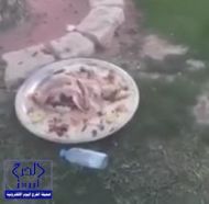 بالفيديو.. مواطن يرصد مفطحات كاملة ملقاة بإحدى الحدائق بمدينة الرياض