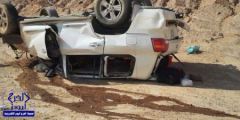 نجاة “رضيع” توفي 6 من أفراد عائلته في حادث مروري بحائل