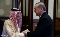 أردوغان يستقبل الجبير في المجمع الرئاسي بأنقرة