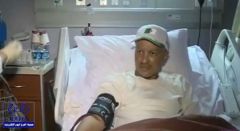 “الصحة” تمكن حاجاً مصاباً بالسرطان تعرض لبتر ساقه في حادثة رافعة الحرم من أداء الحج