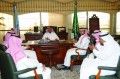 معالي مدير جامعة الملك سعود يستقبل الأعضاء الصم