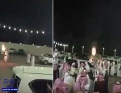 بالفيديو.. حفل زواج يتحول لموقعة إطلاق نار
