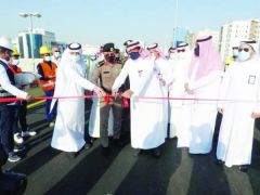 يسهل الحركة لقاصدي المسجد الحرام.. افتتاح جسر تقاطع طريق جدة القديم مع شارع عبدالله عريف