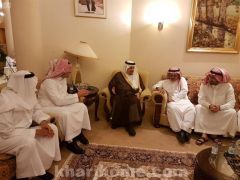 أمير الرياض يقدم التعازي في وفاة «السديري»