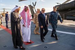 بالصور.. نائب وزير الدفاع يشهد حفل افتتاح قاعدة برنيس العسكرية ‏بمصر