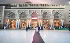أبواب المسجد النبوي.. لمسات أوروبية ورعاية ملكية