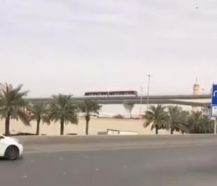 بالفيديو.. تجارب ديناميكية لعربات قطار الرياض على تقاطع طريقي الدائري الشرقي والملك عبدالله