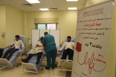 بتقنية #الخرج اختتام حملة التبرع بالدم للجنود المرابطين
