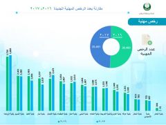 أمانة الرياض تُنجز أكثر من مليون و200 ألف طلب إلكتروني خلال عام 2017