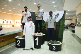 ابن الخرج الشاب: عبدالعزيز العنزي يحصل على المركز الاول بالرماية في بطولة الاتحاد السعودية