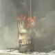 الدفاع المدني يخمد حريق مستودع لتكرير الزيوت شرق #الرياض
